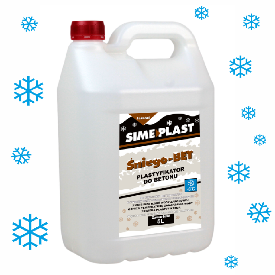 Zimowy plstyfikator Śniego-bet